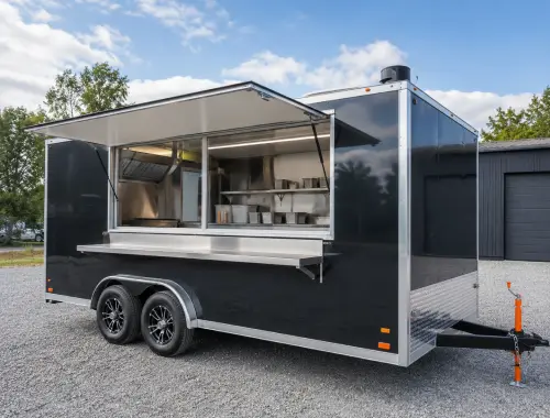 Concession trailer build for events, markets, festivals and food vendors.