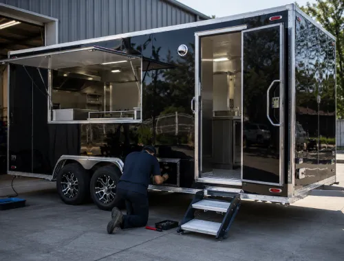 Food truck and trailer repair support for mobile food business operators.